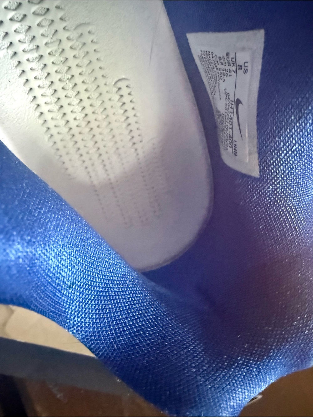 Nike Game Royal and White Kobe IX Elite Low Protro Shoes - Picture 6 of 7
